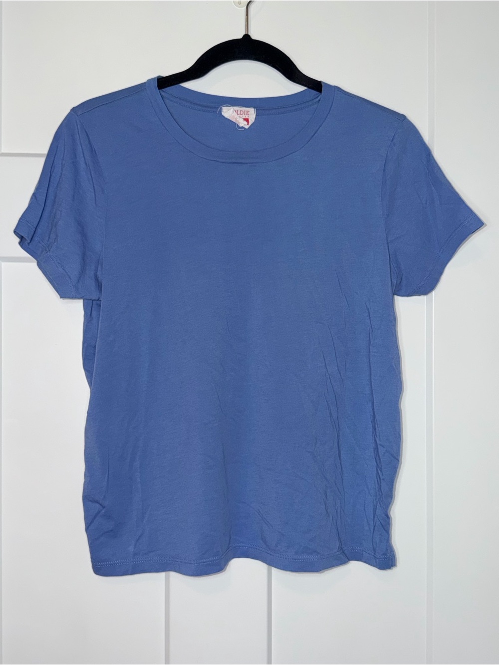 Goldie Solid Blue Short Sleeve Tee